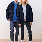 Куртка с капюшоном мужская Stream Men, темно-синяя