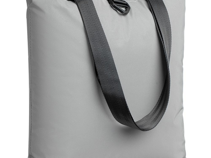 Шопер Manifest из светоотражающей ткани, серый