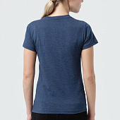 Футболка женская Regent Fit Women, синий меланж