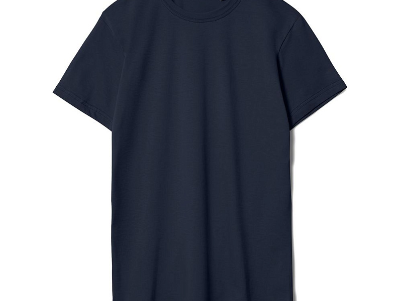 Футболка унисекс T-Bolka 160, темно-синяя