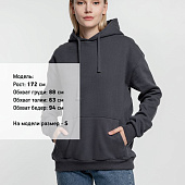 Худи Kirenga Heavy 2.0, темно-серое (графит)