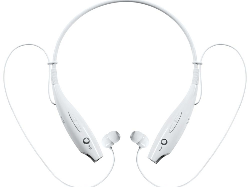 Bluetooth наушники stereoBand, ver.2, белые