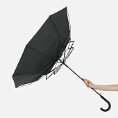 Зонт-трость Wind, черный