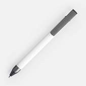 Ручка шариковая Standic с подставкой для телефона, белая