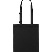 Сумка для покупок с регулируемыми ручками Leta, черная