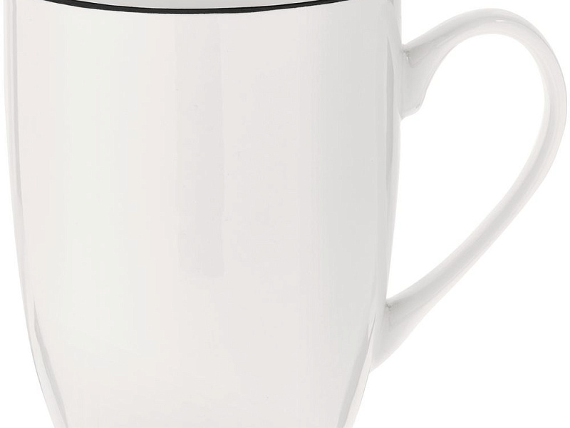 Кружка Simmy, белая с черным