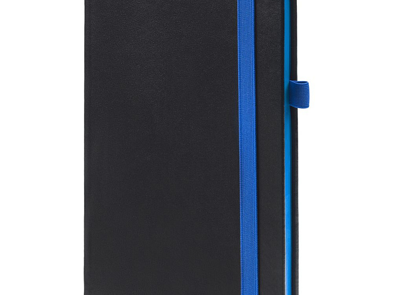 Ежедневник Ton, недатированный, черный с синим