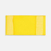 Лейбл тканевый Epsilon, XXS, желтый