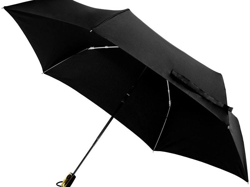Зонт складной Nicety, черный