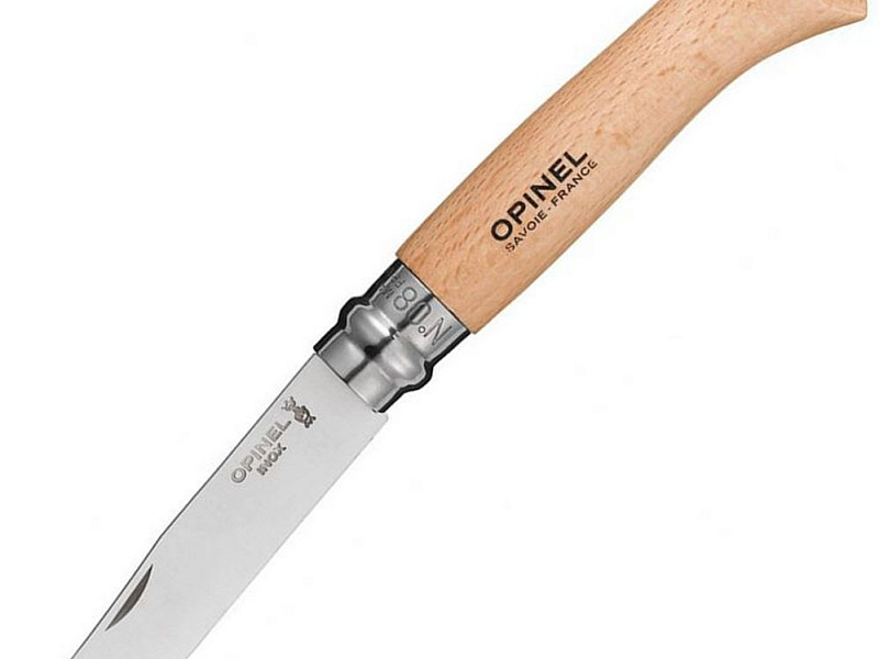 Нож Opinel No 8, бук