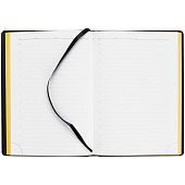 Ежедневник Mobile на заказ, недатированный, черно-желтый
