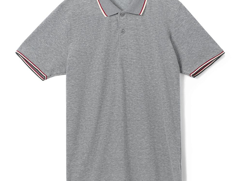 Рубашка поло мужская Paname Men, черный меланж