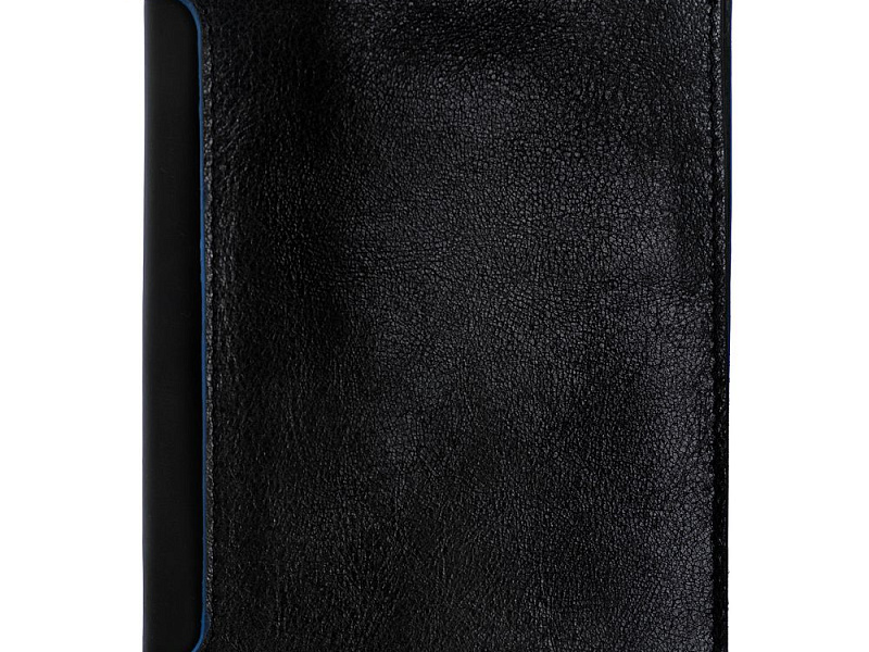 Автобумажник Arrival, черный с синим