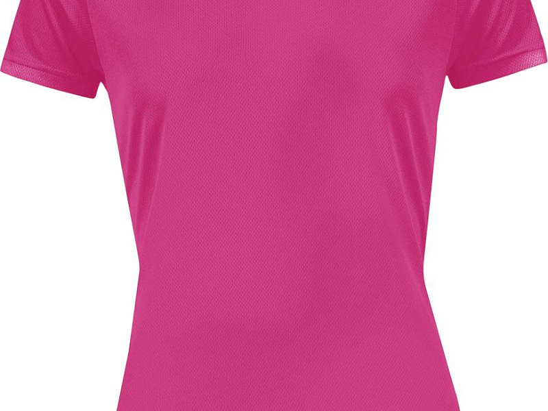 Футболка женская Sporty Women 140, розовый неон