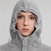 Анорак унисекс Oblako, светло-серый