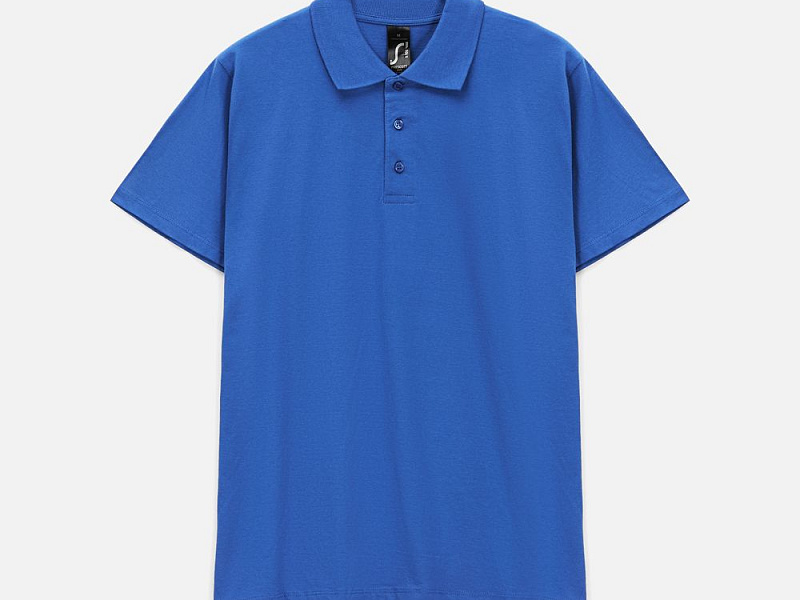 Рубашка поло мужская Prescott Men 170, ярко-синяя (royal)