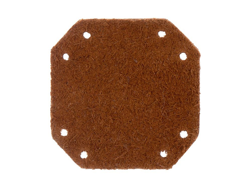 Лейбл кожаный Beta Kikar, M, горчичный