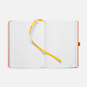 Ежедневник Favor Metal, недатированный, оранжевый