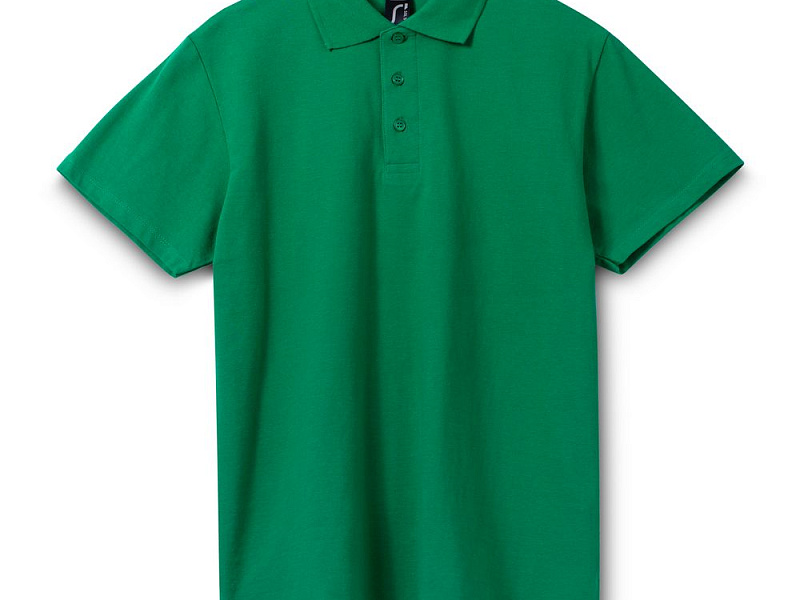 Рубашка поло мужская Spring 210, ярко-зеленая