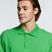 Рубашка поло мужская Virma Premium, зеленое яблоко