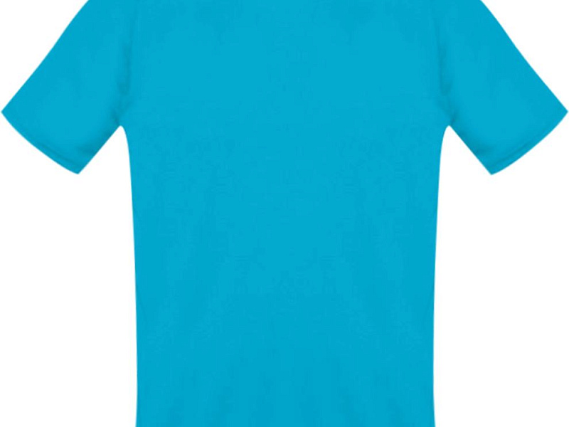 Футболка унисекс Sporty 140, бирюзовая