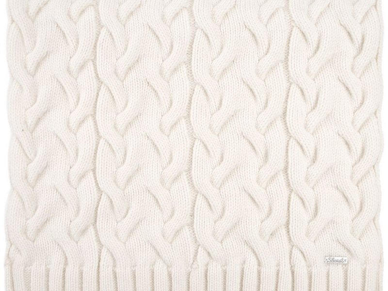 Шарф Loren, молочно-белый (ванильный)