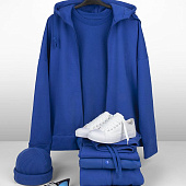 Толстовка унисекс H3, синяя