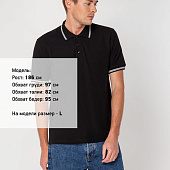 Рубашка поло Virma Stripes, черная