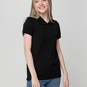 Рубашка поло женская Virma Lady, черная