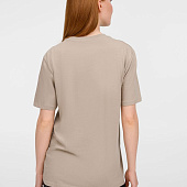 Футболка унисекс Legend, серо-бежевая