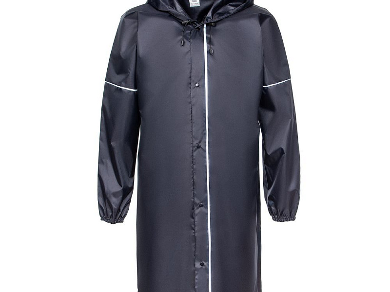 Дождевик со светоотражающими элементами Rainman Blink, темно-синий