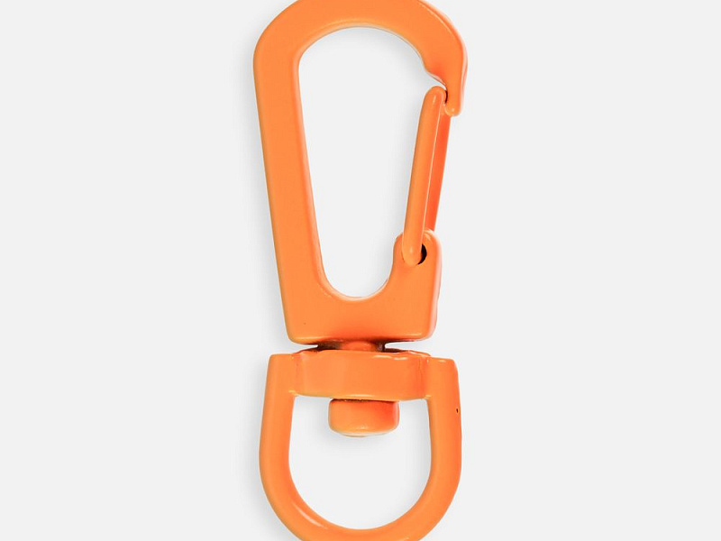 Застежка-карабин Snap Hook, S, оранжевый неон