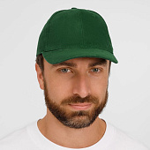 Бейсболка Buffalo, темно-зеленая