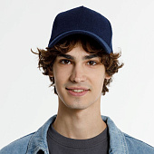 Бейсболка Woolridge, темно-синяя