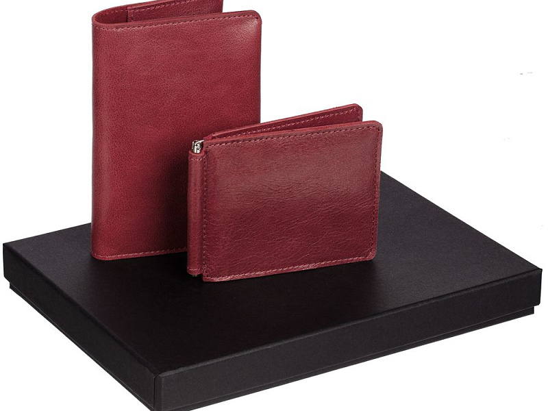 Набор Apache Billfold, темно-красный