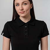 Рубашка поло женская Virma Premium Lady, черная