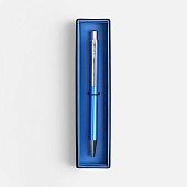 Ручка шариковая Arvent Glossy в футляре, синяя