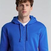 Толстовка на молнии с капюшоном Siverga Heavy 2.0, ярко-синяя