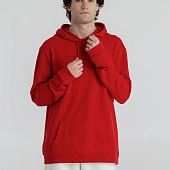 Толстовка с капюшоном унисекс Hoodie, красная