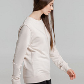 Свитшот унисекс BNC Inspire (Organic), молочно-белый