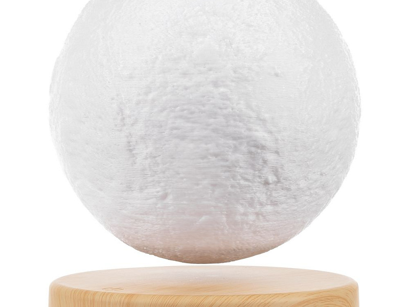 Левитирующая луна MoonFlight с пластиковой подставкой