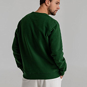 Свитшот унисекс King, темно-зеленый