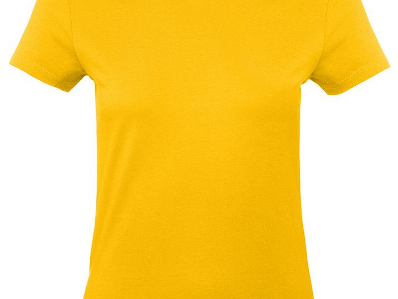 Футболка женская E190 желтая