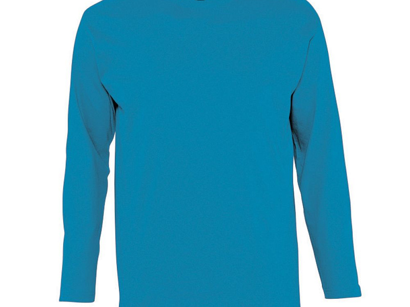 Футболка мужская с длинным рукавом Monarch, голубая