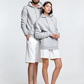 Худи унисекс Phoenix, серый меланж