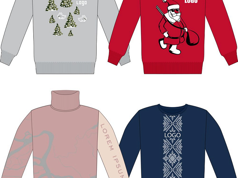 Свитер на заказ Tricksy Fint, полушерсть