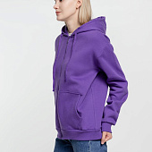 Толстовка на молнии с капюшоном Siverga Heavy 2.0, фиолетовая