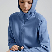 Куртка с капюшоном унисекс Begi, синяя