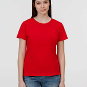 Футболка женская E150, красная