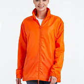 Ветровка унисекс Shift, оранжевая